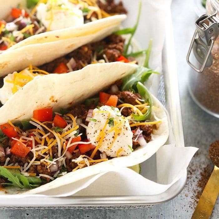 Easy Ground Beef Tacos