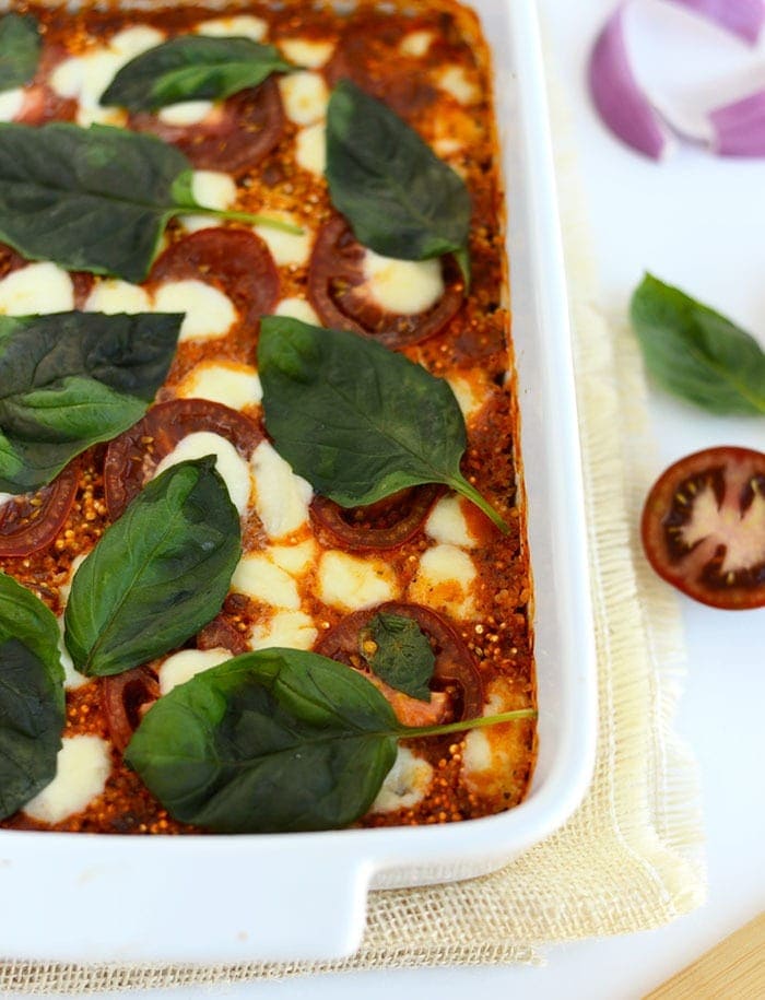 Tuscan Chicken Quinoa Casserole