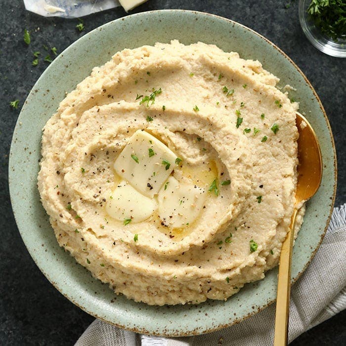 Amazing Cauliflower Mashed Potatoes