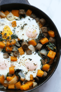 Butternut Squash Breakfast Hash - Fit Foodie Finds