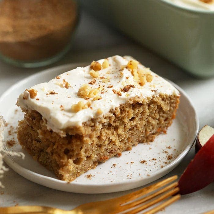 Apple Cake with Cream Cheese Frosting