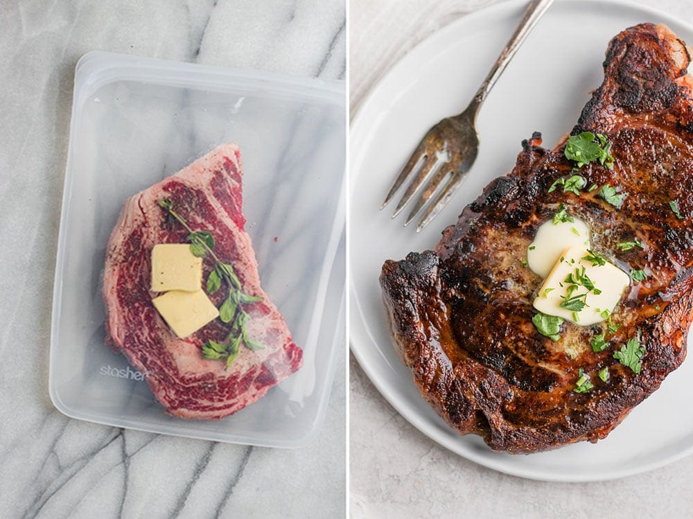 Sous Vide Steak (So Easy!) - Fit Foodie Finds