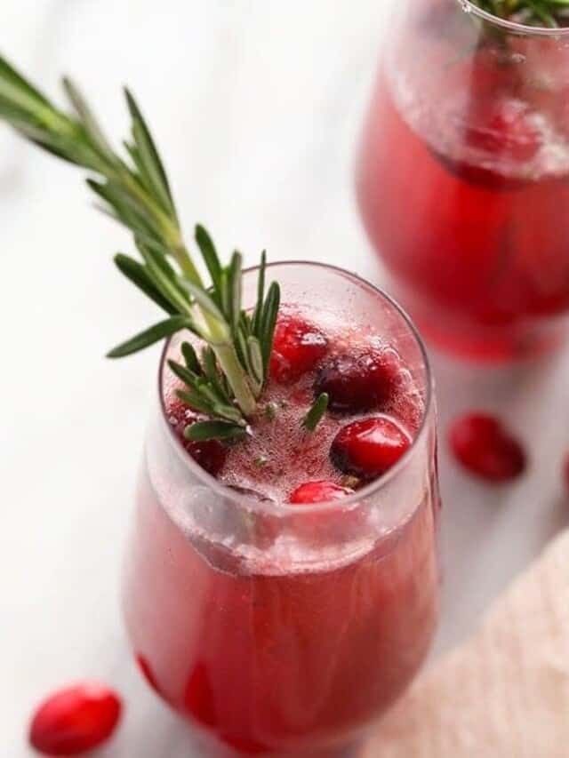 Best New Year's Cocktail Recipes - Fit Foodie Finds