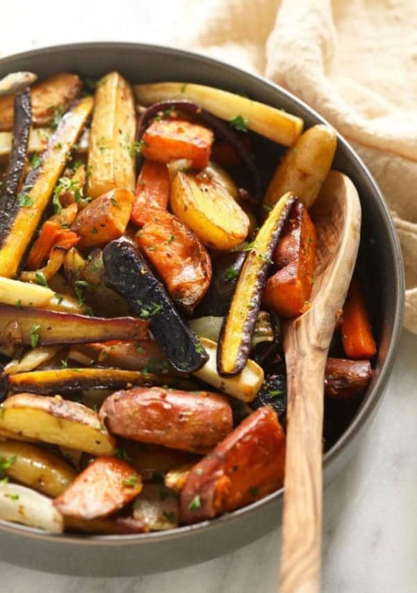 roasted root veggies