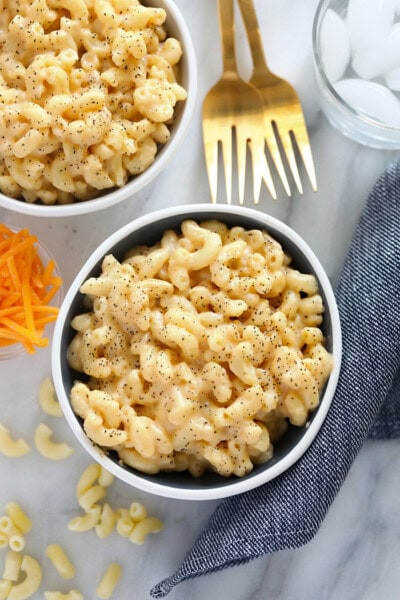 Super Creamy Mac and Cheese - Fit Foodie Finds