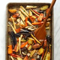 roasted root vegetables