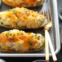 twice baked potatoes