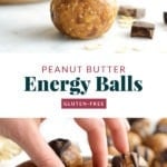 Peanut butter balls – energy-packed snacks.