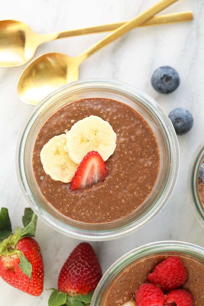 Protein Chia Seed Pudding Great For Meal Prep Fit Foodie Finds 