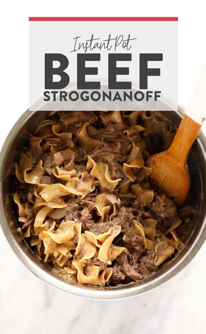 instant pot beef stroganoff