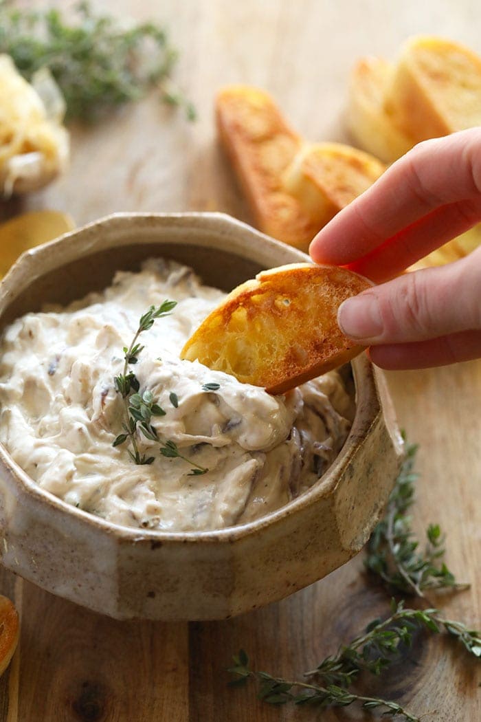 caramelized onion dip