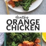 healthy orange chicken recipe
