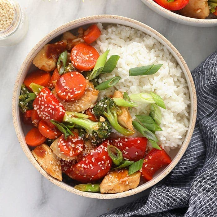 Teriyaki Chicken Stir Fry