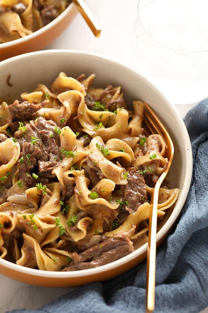 Instant Pot Beef Stroganoff