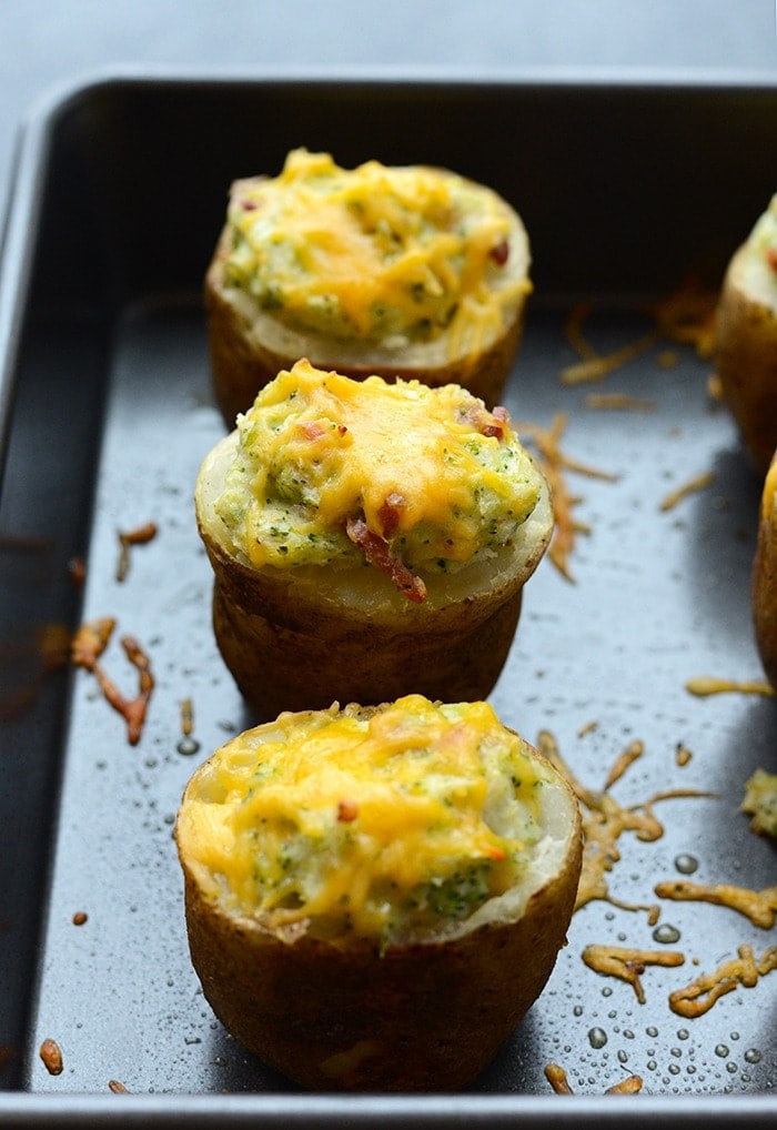 twice baked potatoes baked to perfection