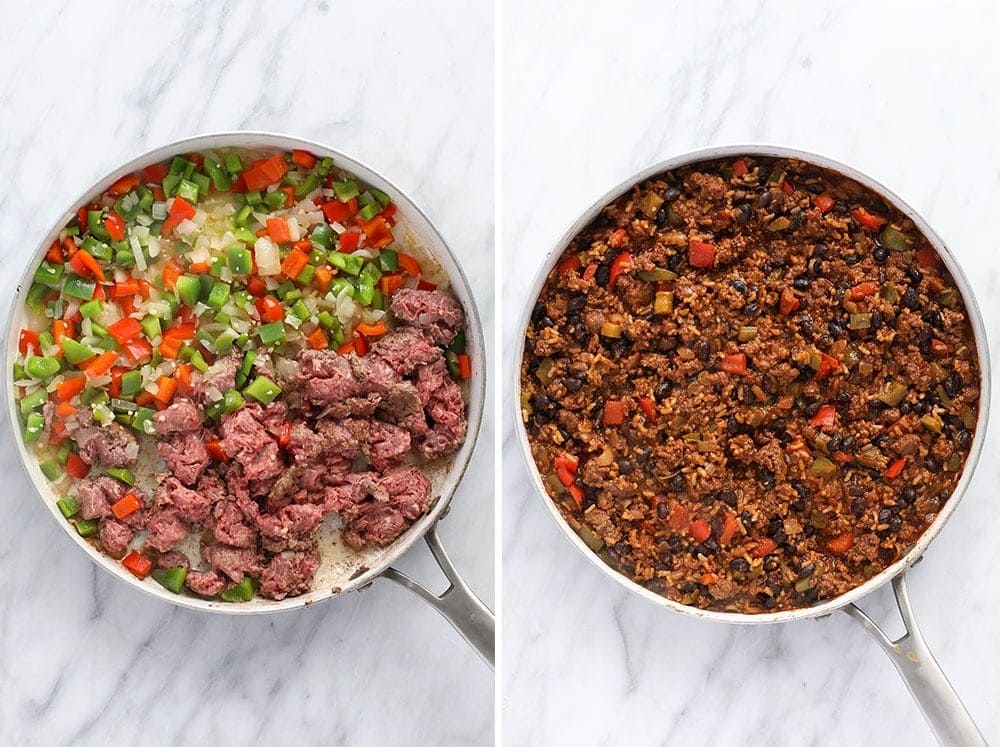 Mexican Ground Beef Skillet