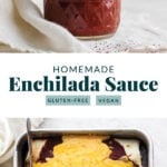 Delicious homemade enchilada sauce.