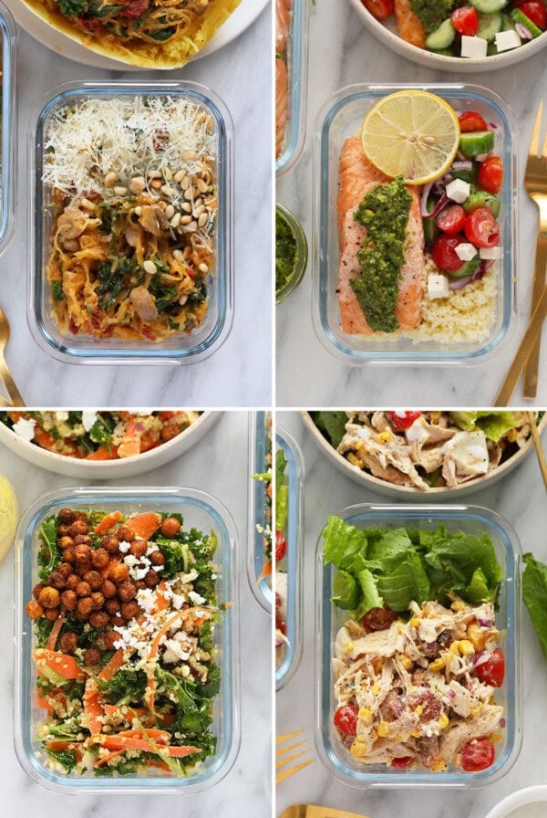 meal prep lunches