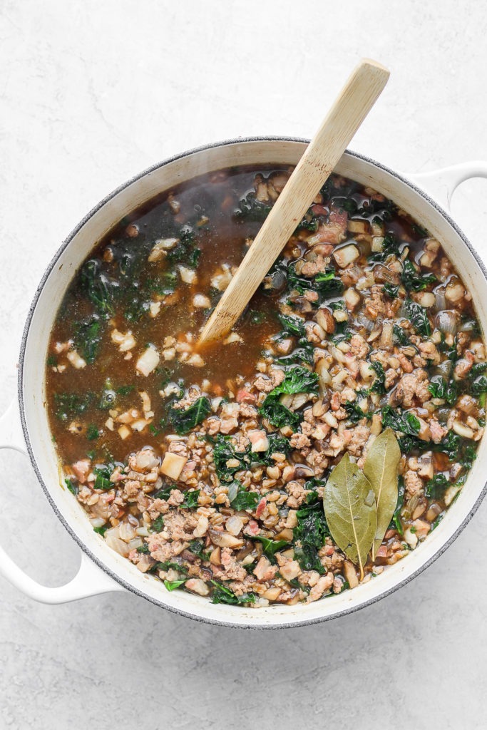 Best Kale Soup You'll Ever Eat (Protein Packed!) - Fit Foodie Finds