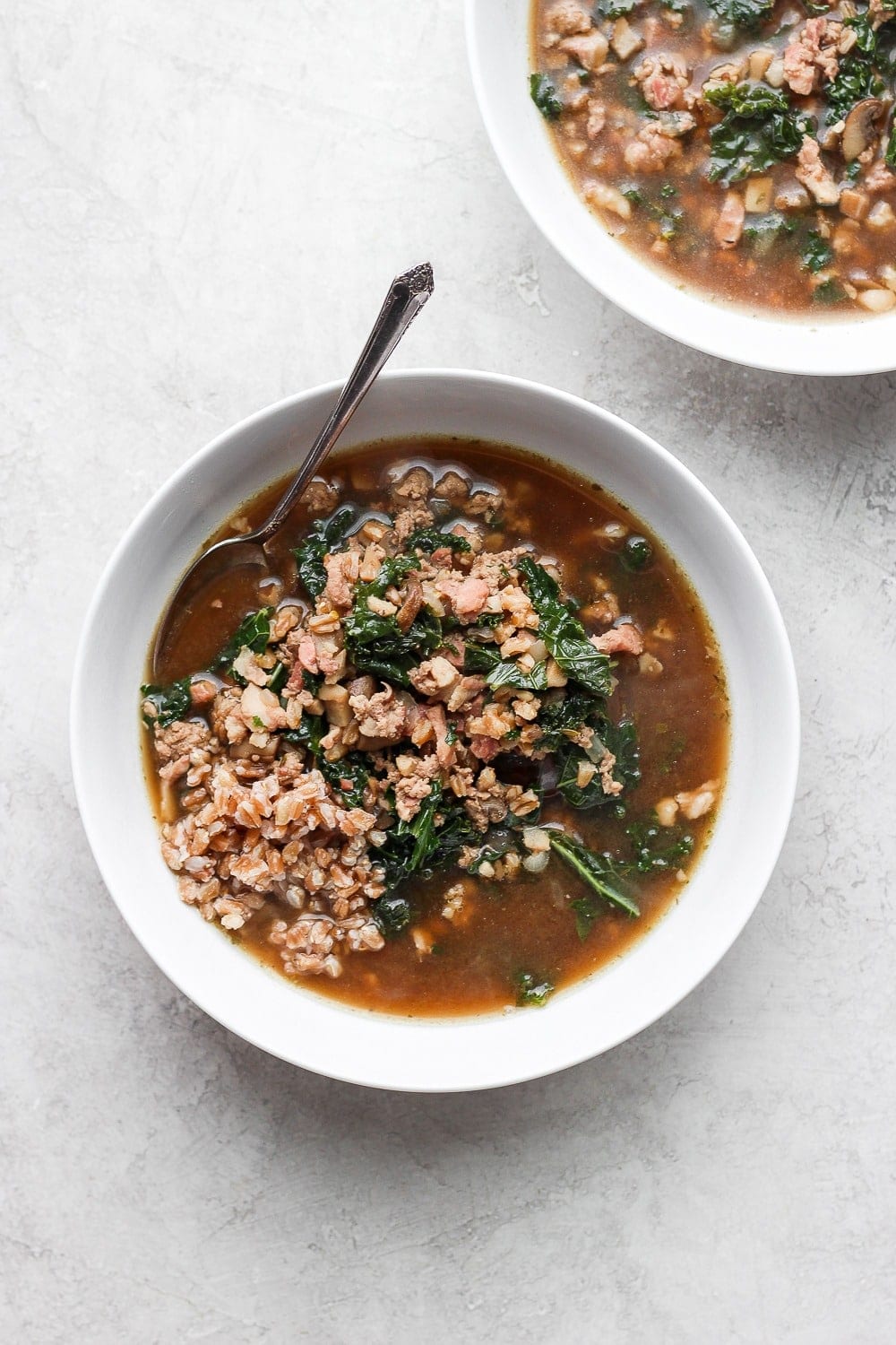 Best Kale Soup You'll Ever Eat (Protein Packed!) - Fit Foodie Finds