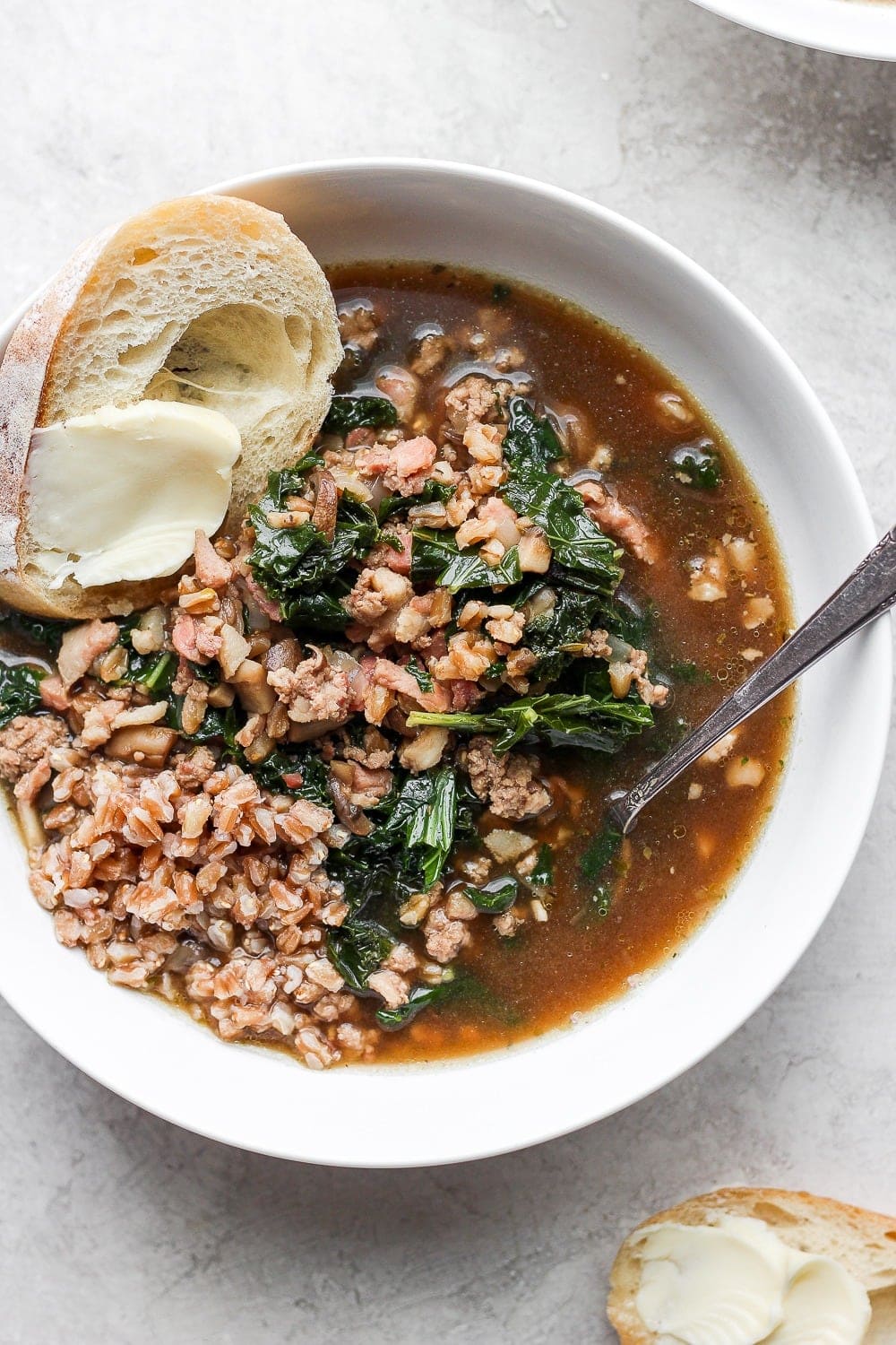 Best Kale Soup You'll Ever Eat (Protein Packed!) - Fit Foodie Finds