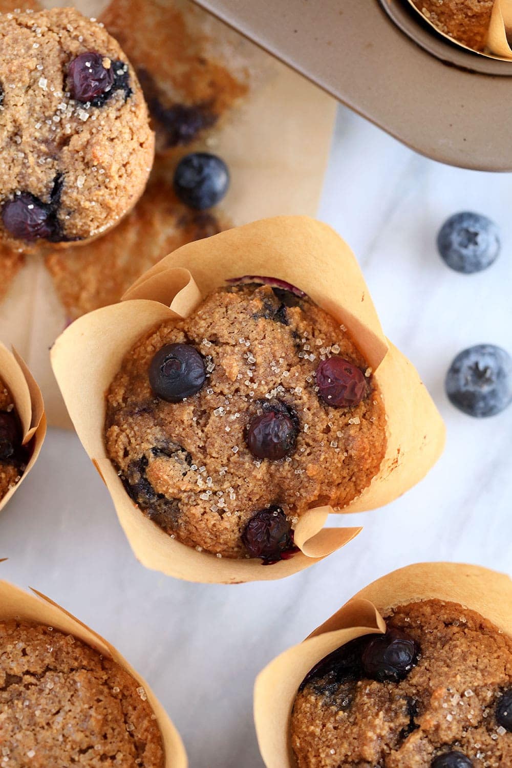 Almond Flour Blueberry Muffins Gf Fit Foodie Finds