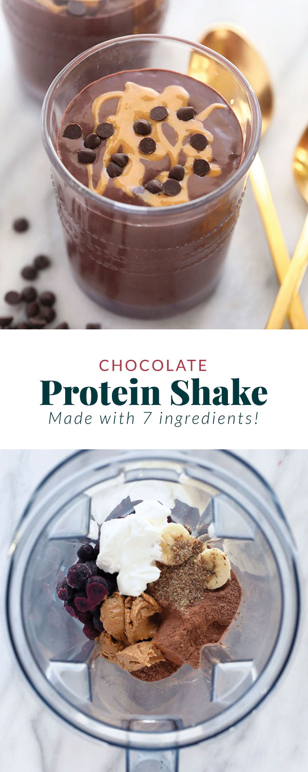 Chocolate Protein Shake - Fit Foodie Finds