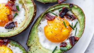 Avocado Baked Eggs Avocado Egg Bake Fit Foodie Finds