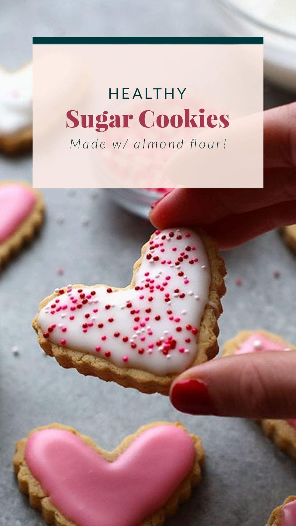 Healthy Sugar Cookies (Almond Flour Sugar Cookies) - Fit Foodie Finds