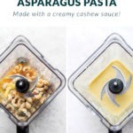 creamy vegan asparagus pasta
