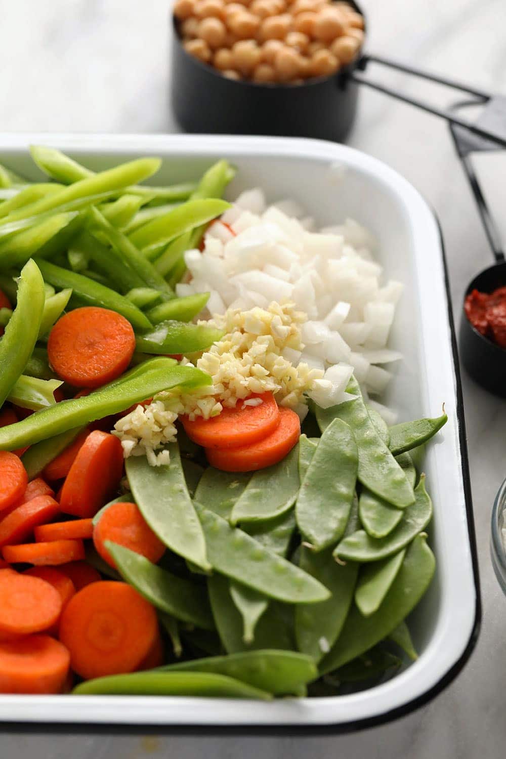 Thai curry ingredients