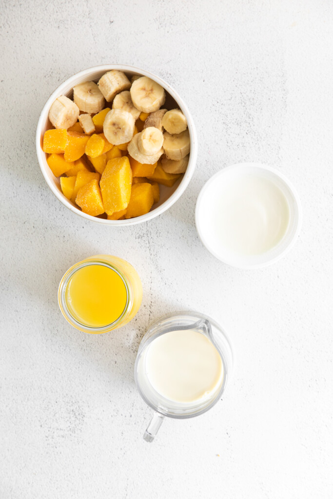 Mango Smoothie (So Creamy!) - Fit Foodie Finds