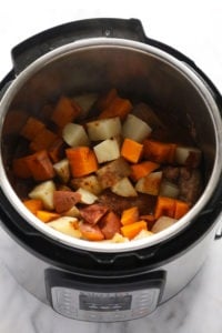 Potatoes in the Instant Pot.