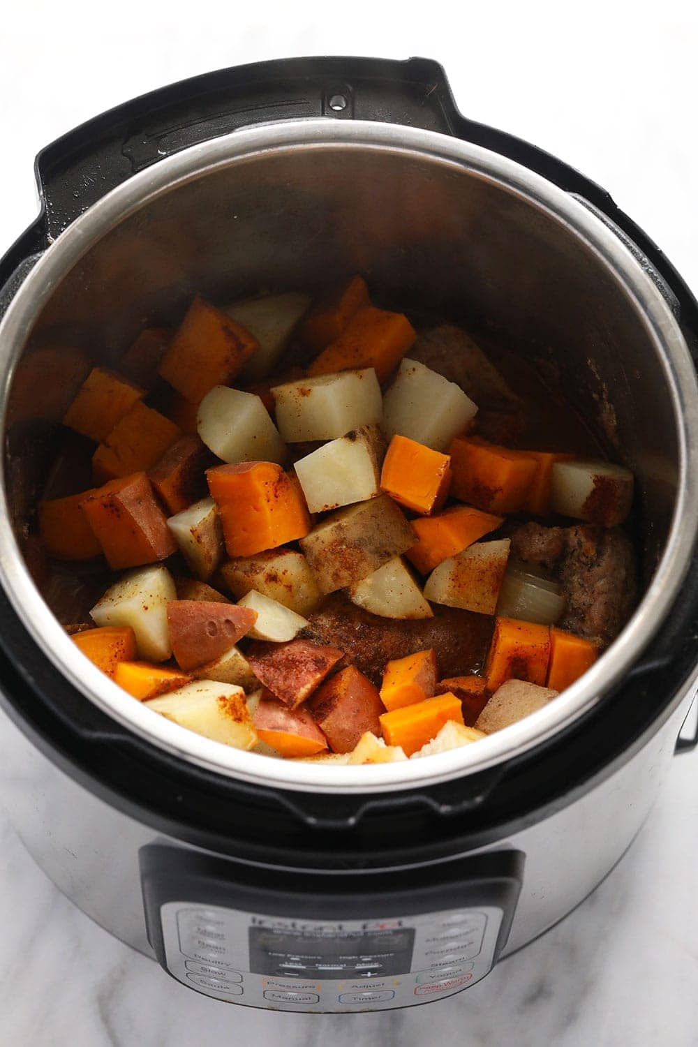 Tenderloin. and Potatoes in the Instant Pot 