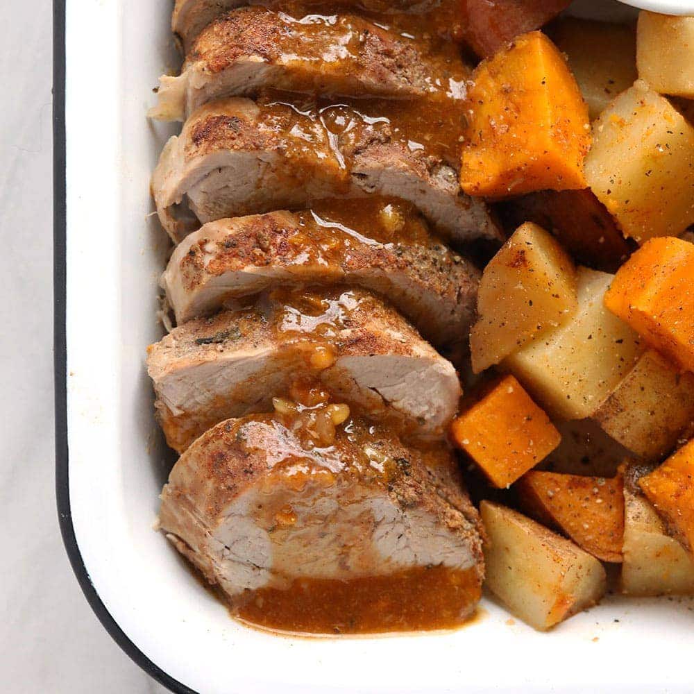 Instant Pot Pork Tenderloin W Incredible Gravy Fit Foodie Finds
