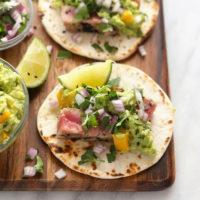 ahi tuna tacos