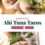 ahi tuna tacos