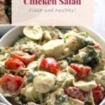 Creamy Pesto Chicken Salad