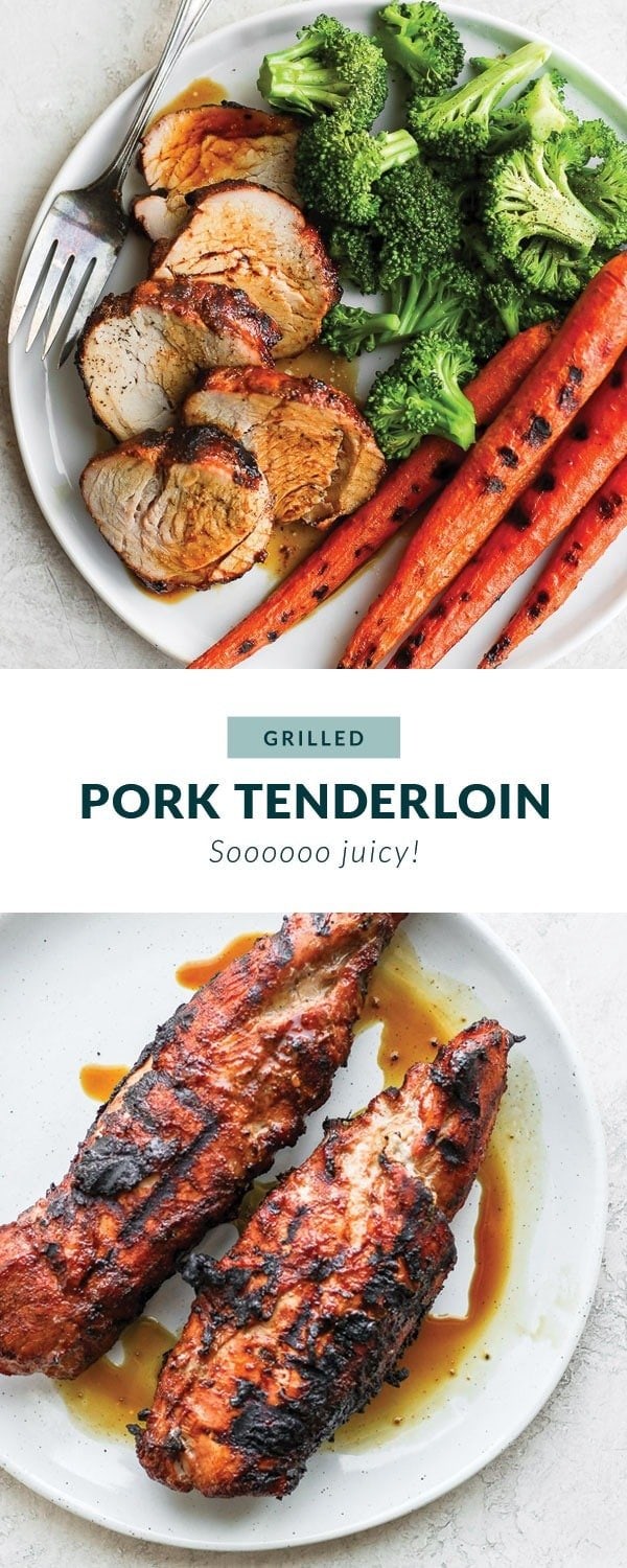 Juicy Grilled Pork Tenderloin (dry rub + marinade) - Fit Foodie Finds