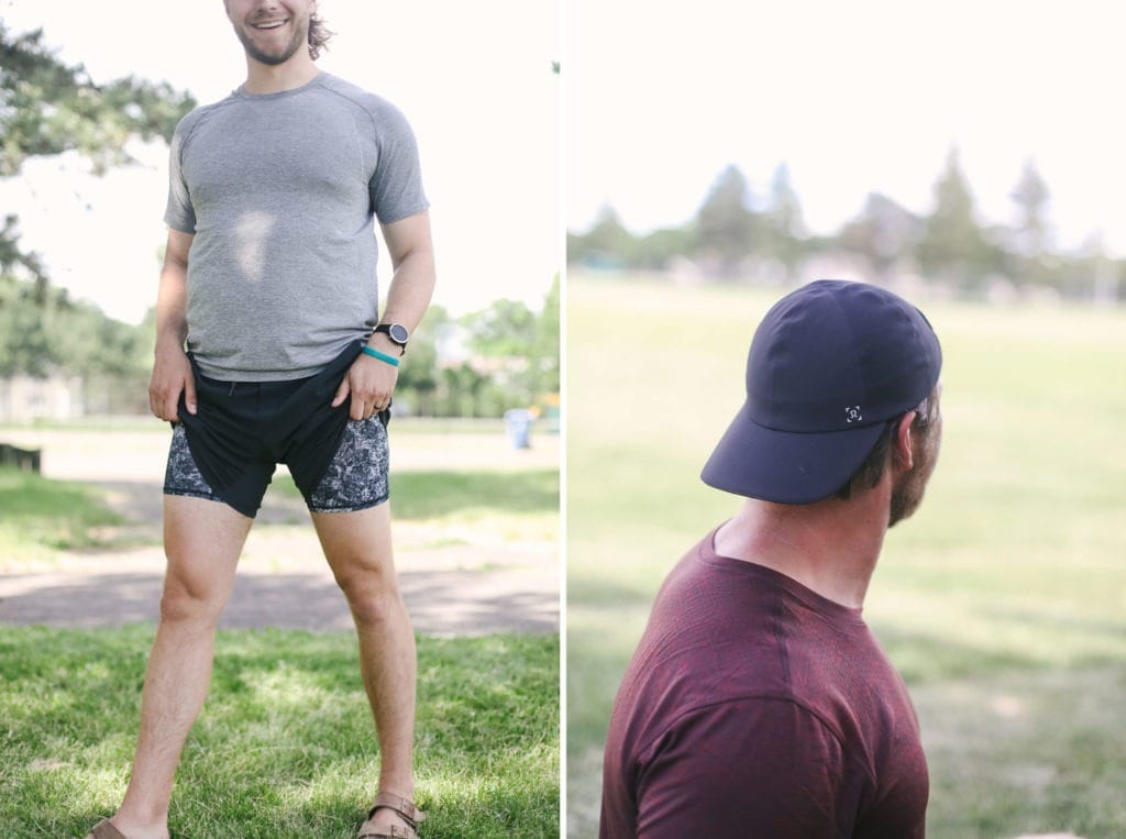 lululemon mens hats and boxers worn by the fit foodie husbands