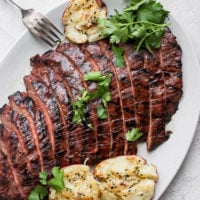 Grilled Flank Steak (BEST Marinade!) - Chelsea's Messy Apron