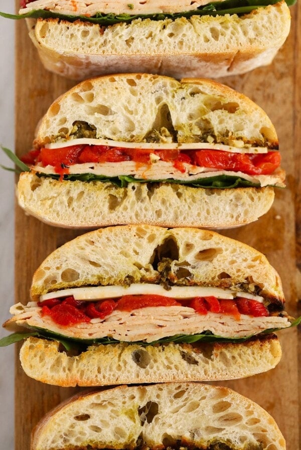 Grilled party sandwich