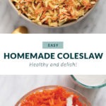 homemade creamy coleslaw