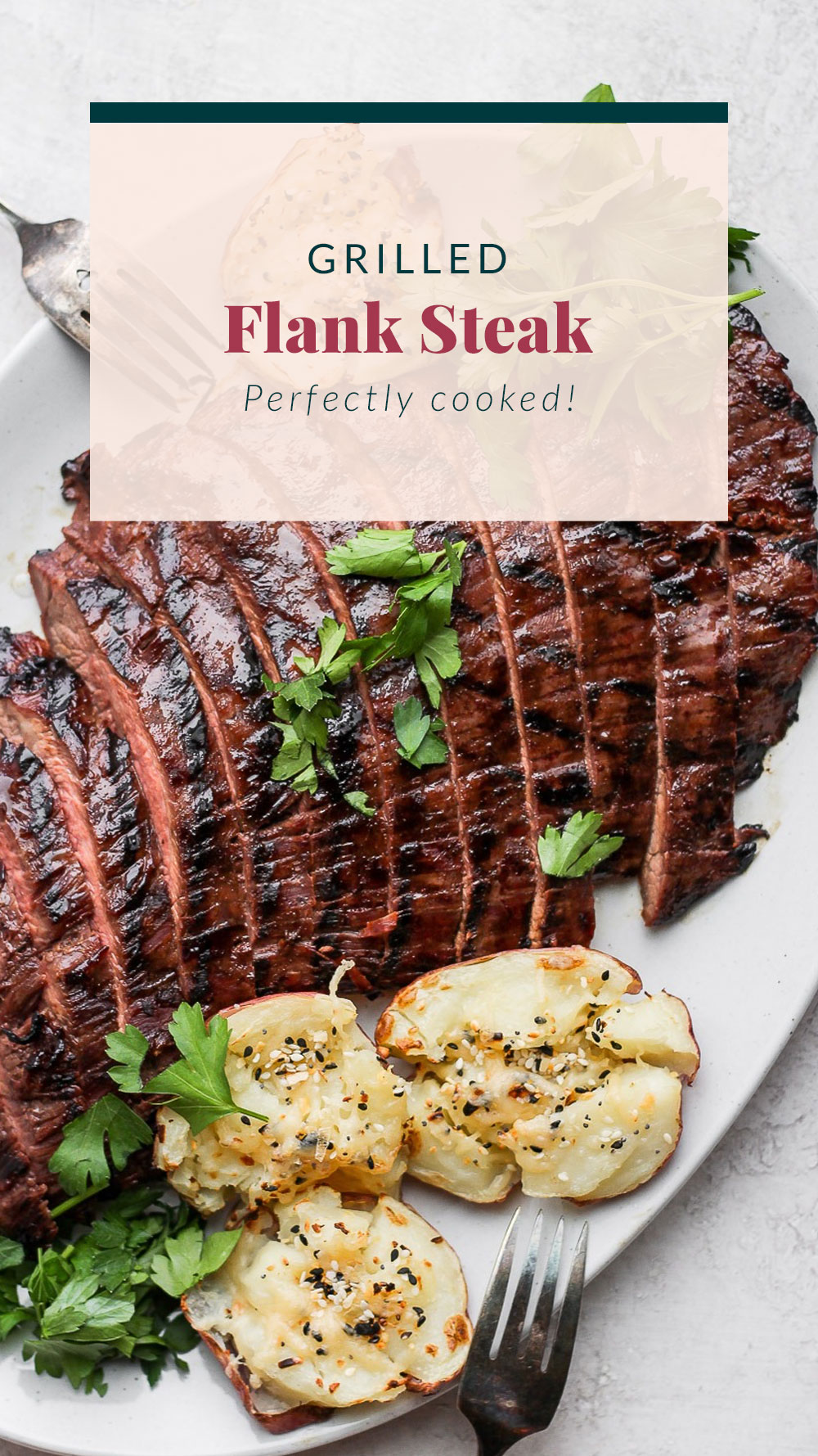 Tender Grilled Flank Steak (+ easy marinade!) - Fit Foodie Finds