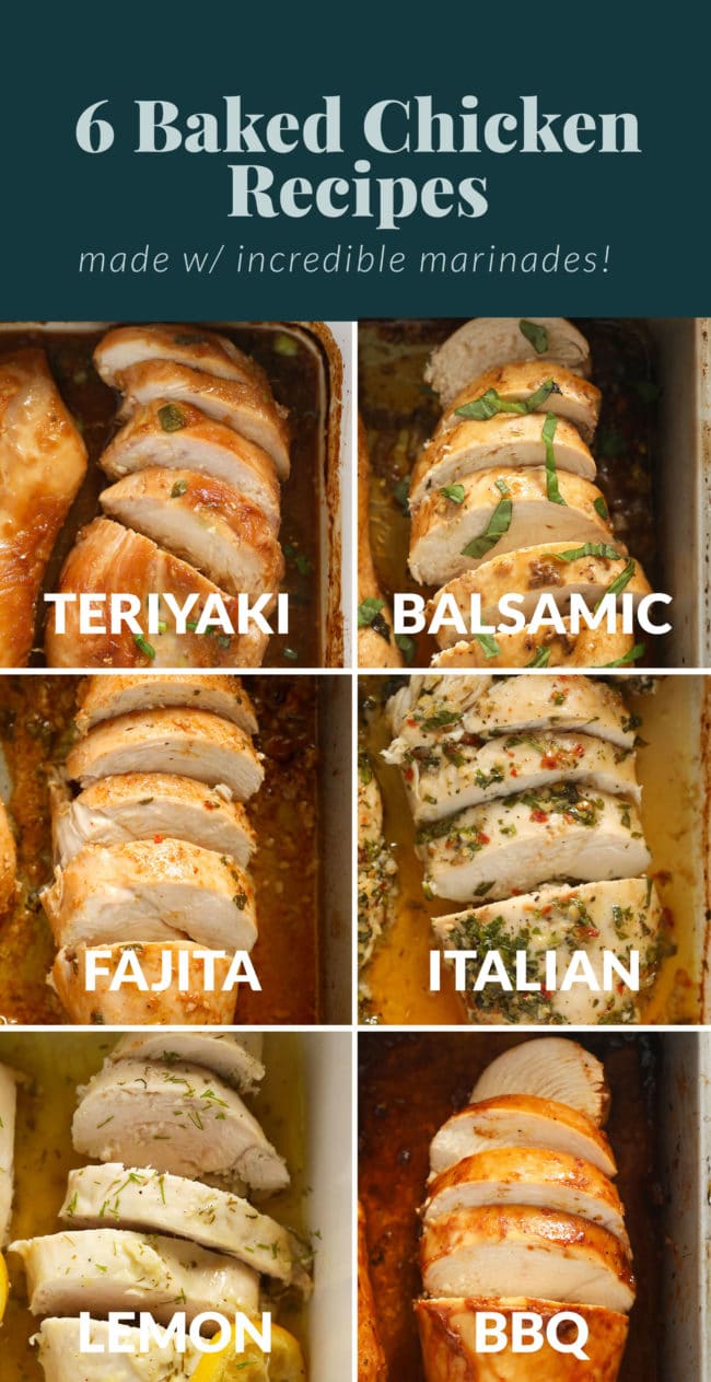 6 Baked Chicken Breast Recipes (Best Oven Baked Chicken Breast) - Fit