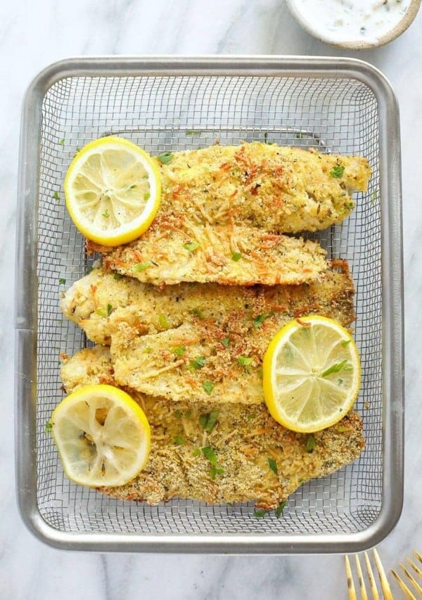 Parmesan Crusted Tilapia