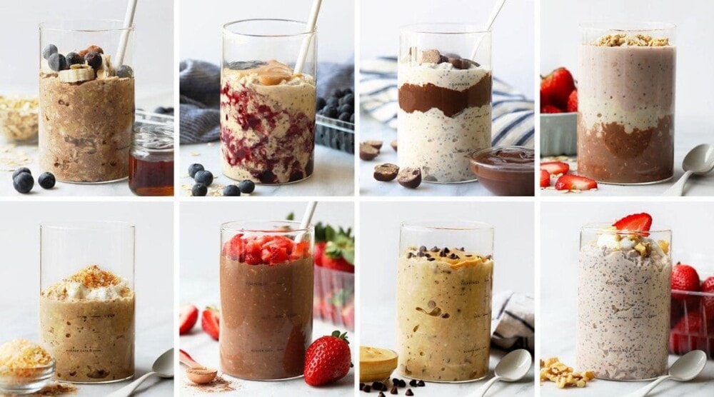 Overnight Oats Recipes - Fit Foodie Finds