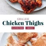 grilled chicken thighs pin