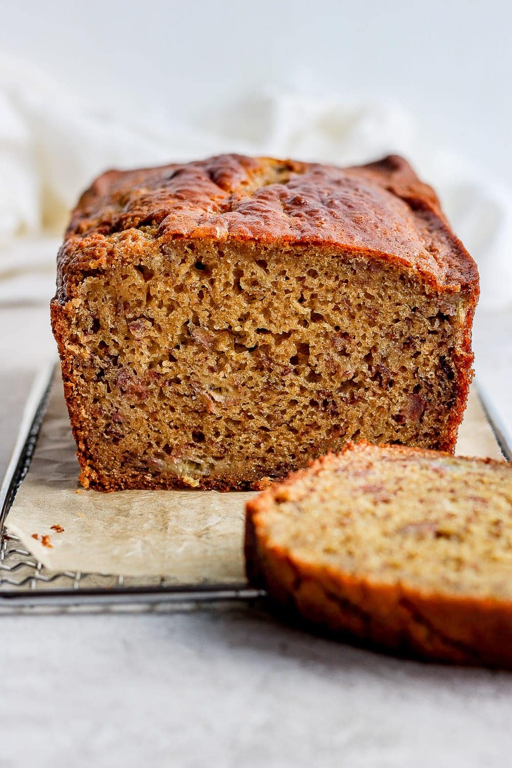 Perfect Healthy Banana Bread - Fit Foodie Finds