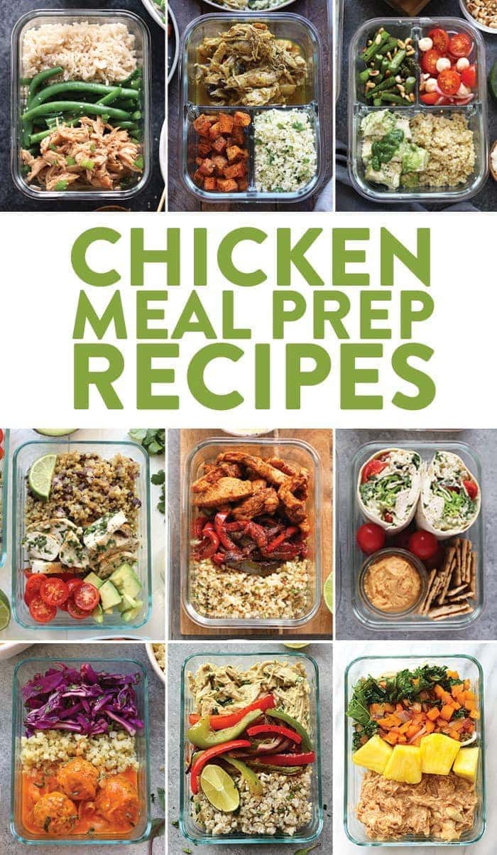 Chicken Meal Prep Recipes Fit Foodie Finds